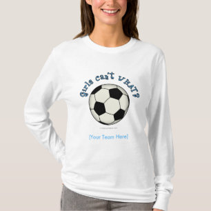 サッカーボール(黒) Tシャツ