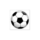 サッカーボール 1x1 ラバースタンプ (インプリント)