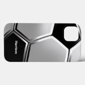 サッカーボール Case-Mate iPhoneケース (裏面 (横))