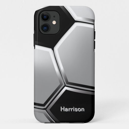 サッカーボール Case-Mate iPhoneケース (裏面)