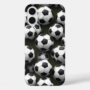 サッカーボール iPhone 16 PLUSケース