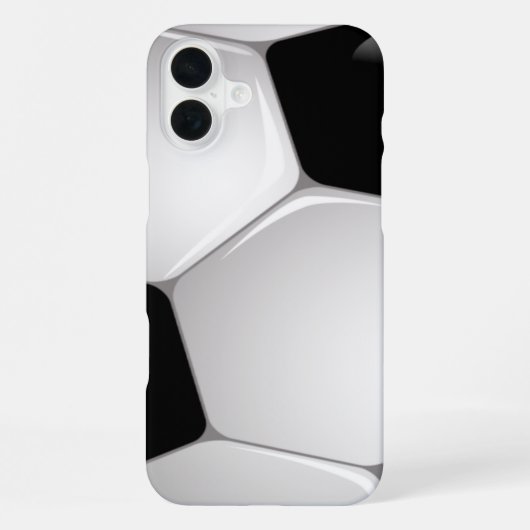 サッカーボール iPhoneケース (裏面)