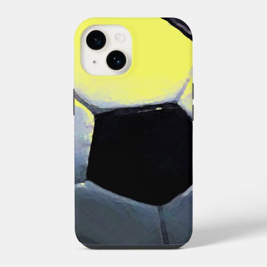 サッカーボール iPhoneケース (裏面)