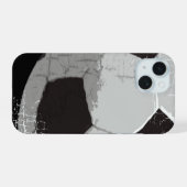 サッカーボール iPhone 15ケース (裏面横)