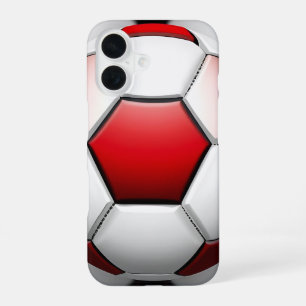 サッカーボール iPhone 16ケース