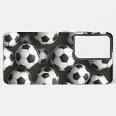 サッカーボール SAMSUNG GALAXYケース (左側面)