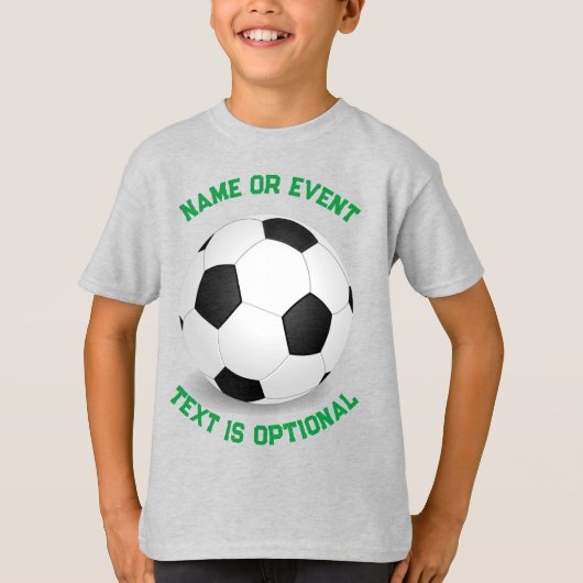 サッカーボール Tシャツ (正面)