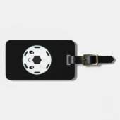 サッカーボールEmoji ラゲッジタグ (正面横)