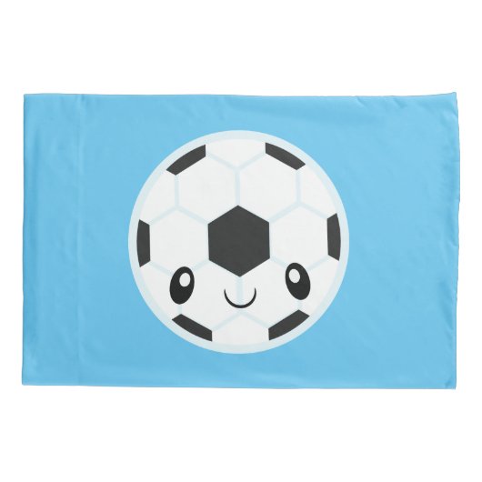 サッカーボールEmoji 枕カバー (裏面)