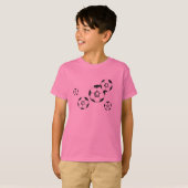 サッカーボールfutbol futembol tシャツ (正面フル)