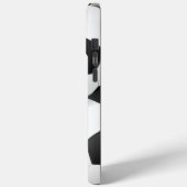 サッカーボールiPhoneケース（モノグラム） Case-Mate iPhoneケース (裏面 / 左)