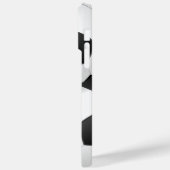 サッカーボールiPhoneケース（モノグラム） Case-Mate iPhoneケース (裏面 / 左)