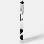 サッカーボールiPhoneモノグラム Case-Mate iPhoneケース (裏面 / 右)