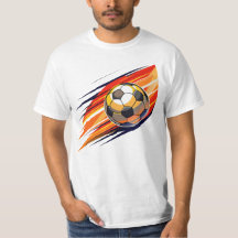 サッカーボールTシャツ