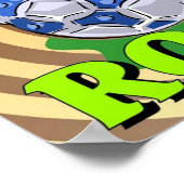 サッカーポスター ポスター (角)