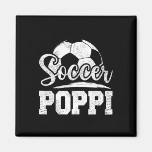 サッカーポッピ選手の試合日父&#; s Da マグネット