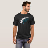 サッカーマイゲームオリジナルのアートワーク Tシャツ (正面フル)