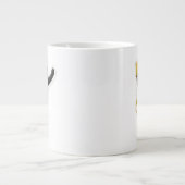 サッカーマグ ジャンボコーヒーマグカップ (正面)