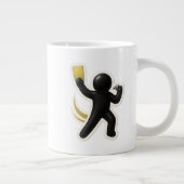 サッカーマグ ジャンボコーヒーマグカップ (右)