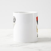 サッカーマグ ジャンボコーヒーマグカップ (正面)