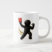 サッカーマグ ジャンボコーヒーマグカップ (右)