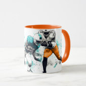 サッカーマグ マグカップ (正面右)