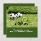 サッカーマザーズデー シーズンカード (正面/裏面)