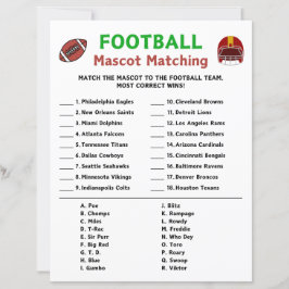 サッカーマスコットマスコットマッチングゲーム