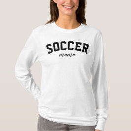 サッカーママかわいいスポーツママ大学大学 Tシャツ