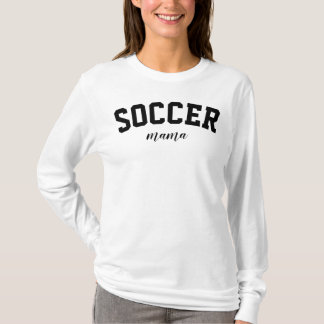 サッカーママかわいいスポーツママ大学大学 Tシャツ