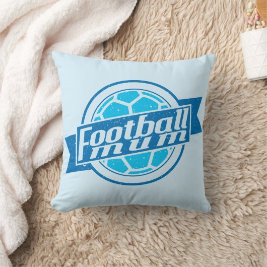 サッカーママの名前と数 クッション (ブランケット)