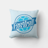 サッカーママの名前と数 クッション (正面)