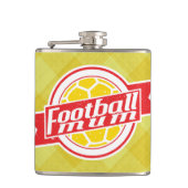 サッカーママスキットル、ブリティッシュサッカーママ フラスク (正面)