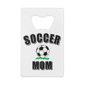 サッカーママスケッチ及び文字 クレジットカード栓抜き (裏面)