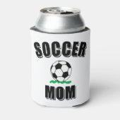 サッカーママスケッチ及び文字 缶クーラー (缶裏面)
