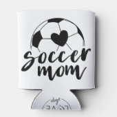 サッカーママハートボール 缶クーラー (裏面)
