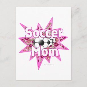 サッカーママバラ ポストカード