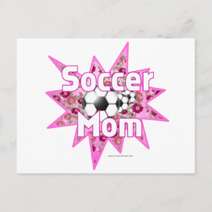サッカーママバラ ポストカード