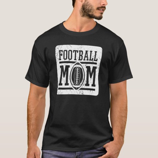 サッカーマママサッカーサッカー応援ママ Tシャツ (正面)