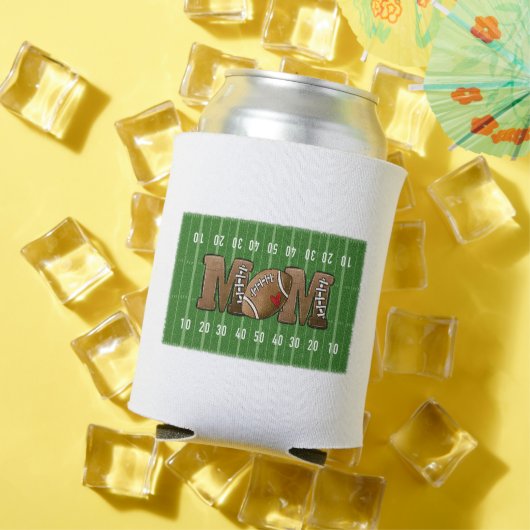 サッカーマママサッカーフィールドハート 缶クーラー (インサイチュ 夏)