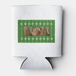 サッカーマママサッカーフィールドハート 缶クーラー