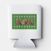 サッカーマママサッカーフィールドハート 缶クーラー (裏面)