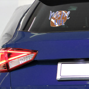 サッカーママライフビニールカーウィンドウ シール