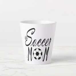 サッカーママラテコーヒーマグ カフェラテマグ