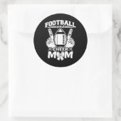 サッカーママ応援 ラウンドシール (バッグ)