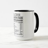 サッカーママ栄養ファクトマグカップ マグカップ (正面右)