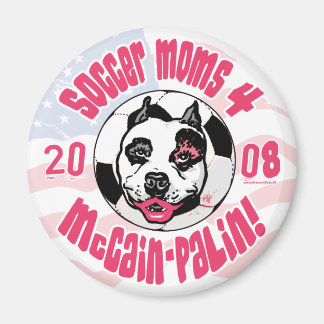 サッカーママ4 McCainパリン マグネット