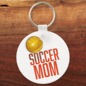 サッカーママ キーホルダー (正面)