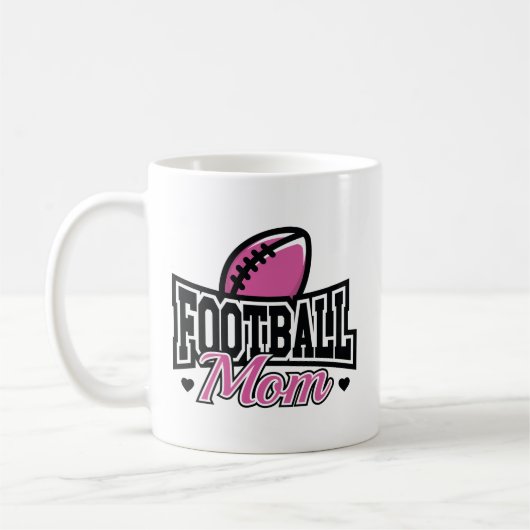 サッカーママ コーヒーマグカップ (左)