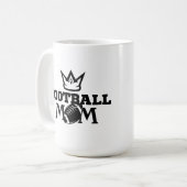 サッカーママ コーヒーマグカップ (正面左)
